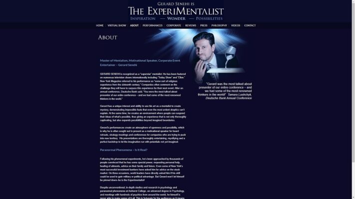 The Experimentalist Case Study 