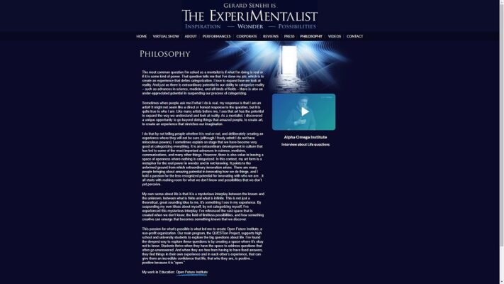 The Experimentalist Case Study 