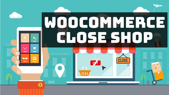 Close woocommerce shop temoporarily